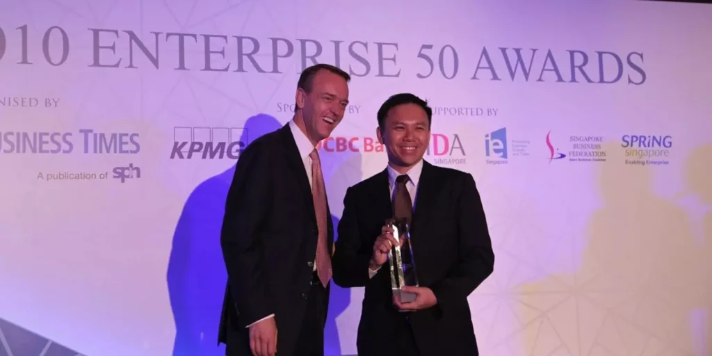 2010 - Enterprise 50 Award and $100M Revenue Milestone