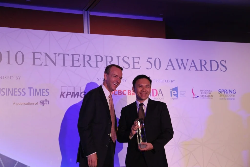 Lauréat du prix Enterprise 50
