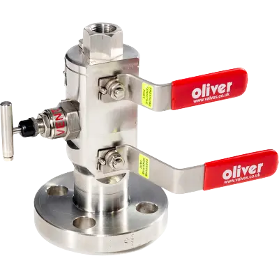 Oliver valves Double Block & Bleed